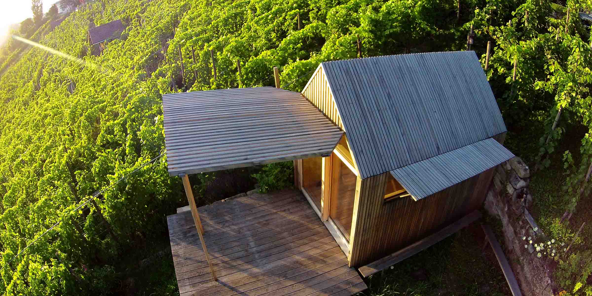 Wetzel Hütte im Weinberg